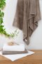 Toalha De Rosto Emilia Fio Egípcio LCL Home By Buddemeyer Nocciola 48 x 90 cm