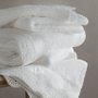 Toalha De Rosto Gianni Fio Egípcio Buddemeyer Luxus Branco 0,48 x 0,90 m