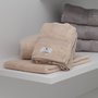 Toalha de Rosto Lolli Air LCL Home By Buddemeyer Bege 48 x 90 cm