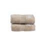 Toalha de Rosto Lolli Air LCL Home By Buddemeyer Caqui 48 x 90 cm
