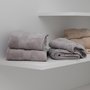 Toalha de Rosto Lolli Air LCL Home By Buddemeyer Cinza 48 x 90 cm