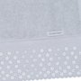 Toalha de Rosto Lovely Buddemeyer Cinza 48 x 90 cm