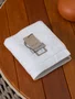 Toalha de Rosto Modena 48 x 80cm LCL Home By Trussardi Branca
