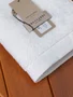 Toalha de Rosto Modena 48 x 80cm LCL Home By Trussardi Branca