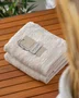 Toalha de Rosto Modena 48 x 80cm LCL Home By Trussardi Nocciola