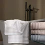 Toalha De Rosto Palladio Trussardi Azzuro/Branco 48 x 80 cm