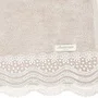 Toalha Lavabo Margot Buddemeyer Luxus Rosa 30 x 50 cm