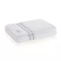 Toalha  Rosto  Barberine  Trussardi  Branco/Ciel 48 x 80 cm
