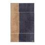 Toalha Rosto Tennis Stripes Preto Hugo Boss Home 55 x 1,00 cm