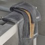 Toalha Rosto Tennis Stripes Preto Hugo Boss Home 55 x 1,00 cm
