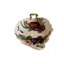 Travessa Folha Delhi Figos e Romãs Zanatta Casa 51 x 22 cm