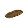Travessa Oval Rasa Mini Orgânico Âmbar Porto Brasil 16 cm