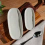 Travessa Oval Rasa Mini Orgânico Clay Porto Brasil 16,5 cm