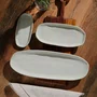 Travessa Oval Rasa Mini Orgânico Clay Porto Brasil 16,5 cm