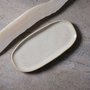 Travessa Oval Rasa Pequena Orgânica Porto Brasil Latte 23x11 cm
