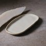 Travessa Oval Rasa Pequena Orgânica Porto Brasil Latte 23x11 cm