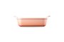 Travessa Quadrada Heritage Le Creuset Pêche 23 cm