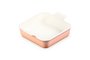 Travessa Quadrada Heritage Le Creuset Pêche 23 cm