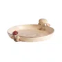 Travessa Redonda Cogumelos Zanatta Casa 35,5 cm