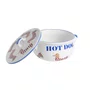 Caçarola de Cerâmica Redonda com Tampa Hot Dog