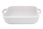 Travessa Refratária de Porcelana Ricaelle Branco 28,5cm