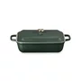 Travessa Retangular com Tampa San Francisco Le Creuset Foret 30 cm