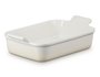 Travessa Retangular Heritage Le Creuset Meringue 19 cm