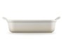 Travessa Retangular Heritage Le Creuset Meringue 19 cm