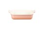 Travessa Retangular Heritage Le Creuset Pêche 26 cm