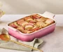 Travessa Retangular Heritage Le Creuset Rose Quartz 26 cm