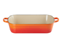 Travessa Retangular Signature Le Creuset Laranja 33 cm