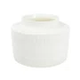 Vaso de Cerâmica G Lucatti Branco 17 x 21 cm