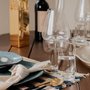 Vaso e Castiçal Labirinto Pequeno Riva Ouro 30 cm