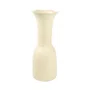 Vaso em Cerâmica G Lucatti Bege 43 x 17 cm