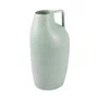 Vaso em Cerâmica G Lucatti Verde 40 x 19 cm