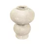Vaso em Cerâmica Lucatti Cinza 18 x 13 cm
