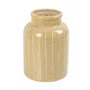 Vaso em Cerâmica Lucatti Creme 21 x 15 cm