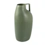 Vaso em Cerâmica Lucatti Verde Escuro 40 x 19 cm