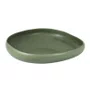 Vaso em Cerâmica Lucatti Verde Escuro 7 x 34 cm