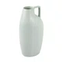 Vaso em Cerâmica P Lucatti Verde 31 x 14 cm