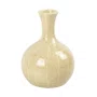 Vaso em Cerâmica Lucatti Bege 18 x 13 cm