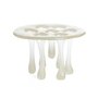 Vaso Gotas Em Vidro Mel 26 cm