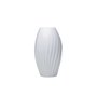 Vaso Lily Holaria Branco Fosco 26 cm