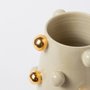 Vaso Nina Bolotas Ouro Alternado Nude Marô Antunes