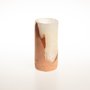 Vela Cilindrica M Concreto Terracota Labonni 21 x 10 cm