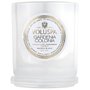 Vela Copo de Vidro Gardenia Colonia Voluspa 60 Horas