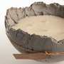 Vela Em Bowl G Concreto Grafite Labonni 22 x 11 cm