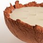 Vela Em Bowl G Concreto Terracota Labonni 22 x 11 cm