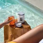 Vela Pote Vidro Tahitian coconut Vanilla Voluspa 100 Horas