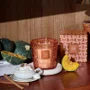 Vela Vaso Pedestal 3 Pavios Spiced Pumpkin Latte Voluspa 80 Horas